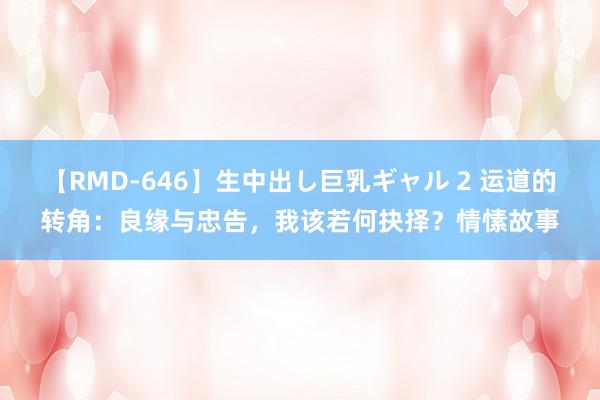 【RMD-646】生中出し巨乳ギャル 2 运道的转角：良缘与忠告，我该若何抉择？情愫故事